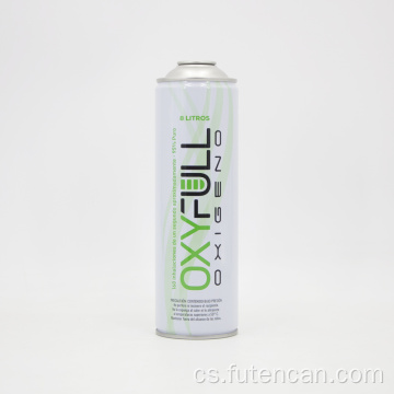 600ml cínová plechovka s kyslíkem